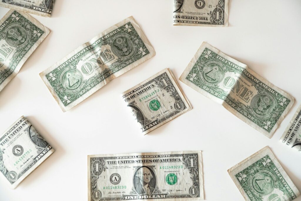チップ用に用意したい1米ドル紙幣